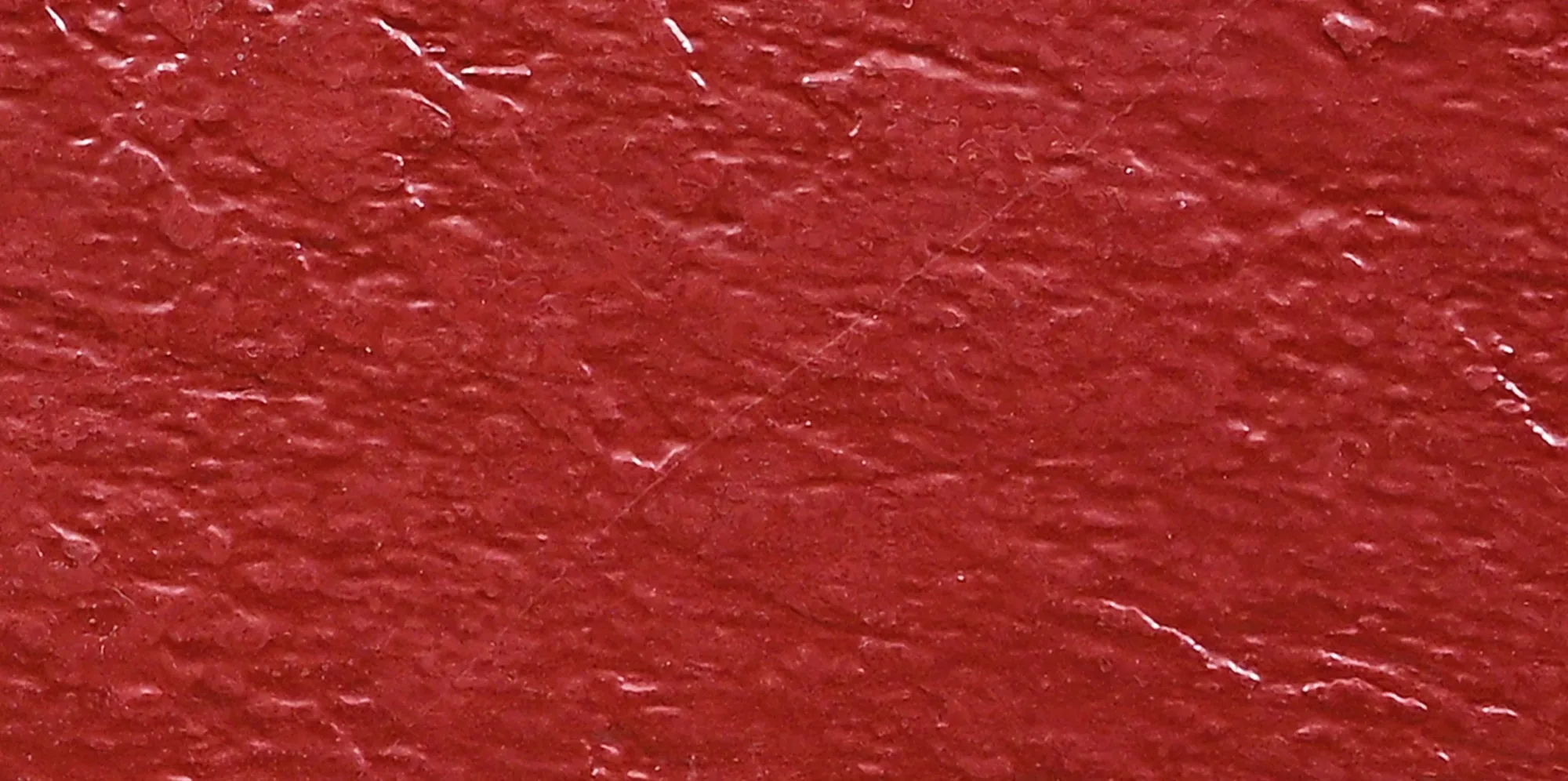 Red Metal Finish